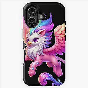 Pink Cute Griffon Chibi iPhone Case