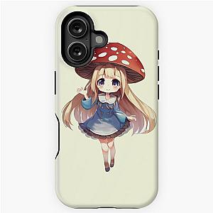 cute mushroom girl iPhone case