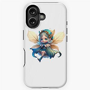 Cute Blue Fairy Girl Chibi iPhone Tough Case