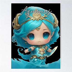 Chibi Aquarius Female Poster