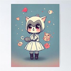 Cute Anime Fun Japonese Poster