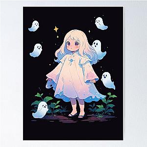 Magical Girl Enchanting Art Poster