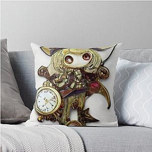 Pirate Steampunk Chibi Throw Pillow