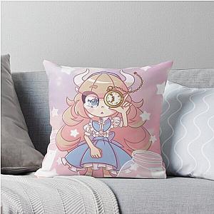 Alice Magical Clock - Cute Throw Pillow