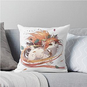 Cat Throw Pillow