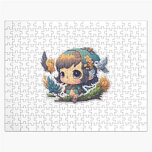 Oshi No Ko Cute Chibi Digital Art Jigsaw Puzzle