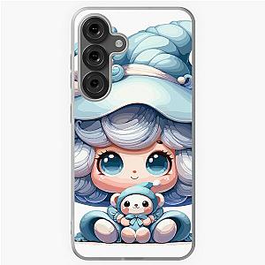 Cute gnome girl Valentine Samsung Galaxy soft case