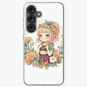 Enchanting Elven Beauty: Elf Girl Design Samsung Galaxy Soft Case