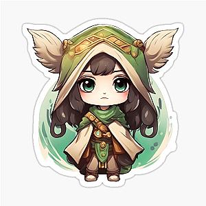 Human Druid Sticker