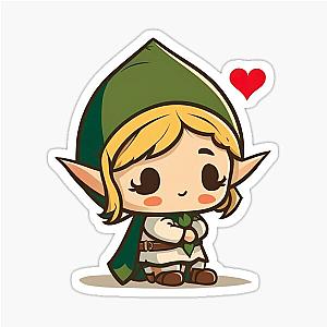 Kawaii Chibi Elf Sticker