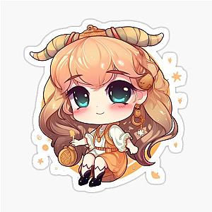 Cute Capricorn Zodiac Stickers