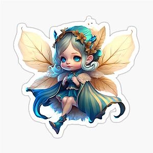 Cute Blue Fairy Girl Sticker