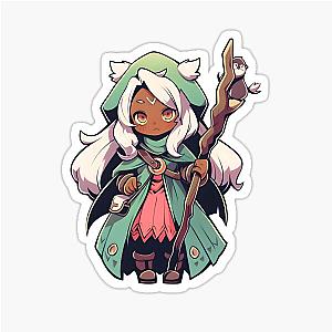 Cute Elf White Hair Sticker