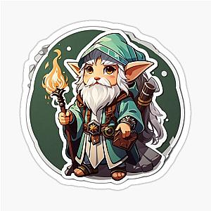 Wild Shape Master Chibi Druid Sticker
