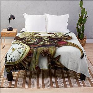 Pirate Steampunk Chibi Throw Blanket