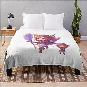 Chibi Fantasy Quest Throw Blanket