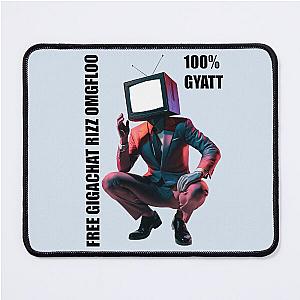 TV Sigma Fanum Gyatt Mouse Pad