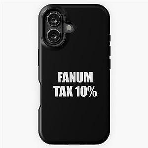 Fanum Tax Tougear Slang Design iPhone Case