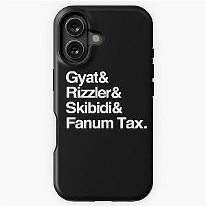 Gyat Rizzler Skibidi Fanum Tax iPhone Tough Case
