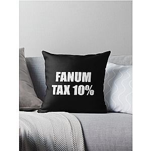 Fanum Tax Slang Design Throw Pillow
