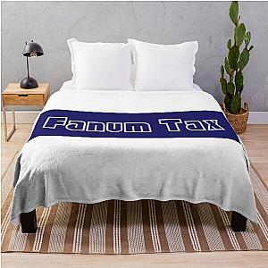 Tax Throw Blanket