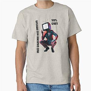 TV Sigma Rizz 100% Classic T-Shirt