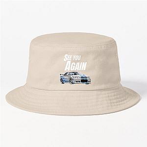 See you Again  fast and furious R34 GTR  Bucket Hat
