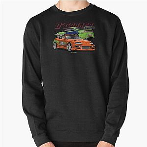 Supra Mk IV & Eclipse Gs - Fast And Furious Pullover Sweatshirt