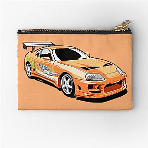 Brian's toyota supra from fast and furious Zipper Pouch