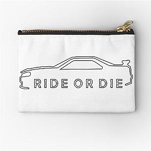 Fast and Furious Quote Zipper Pouch