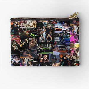 Fast and Furious collage  Zipper Pouch