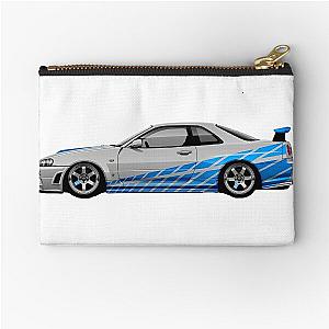 Fast and Furious Nissan Zipper Pouch
