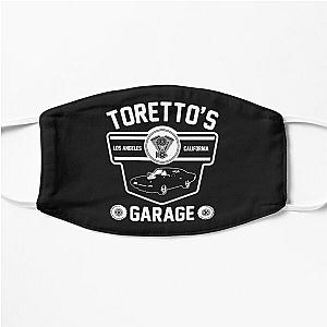 Fast And Furious T-ShirtToretto's Garage Flat Mask