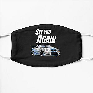 See you Again  fast and furious R34 GTR  Classic Flat Mask