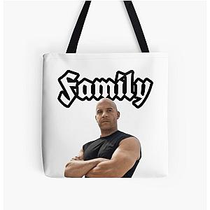 Fast and Furious Dom Family meme All Over Print Tote Bag