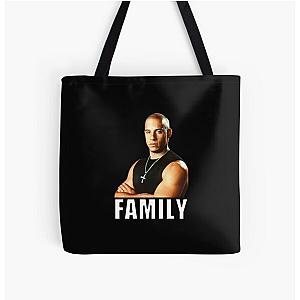 Dom Toretto Fast and Furious Family Meme Classic T-Shirt All Over Print Tote Bag