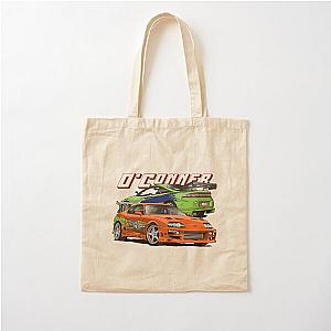 Supra Mk IV & Eclipse Gs - Fast And Furious Cotton Tote Bag