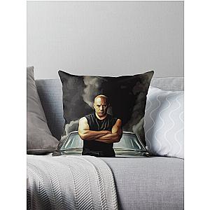 Vin Diesel - Fast And Furious Throw Pillow