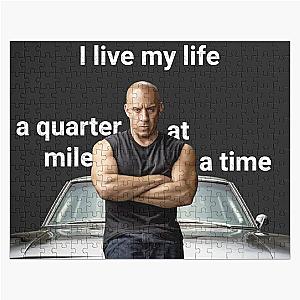 Dom Toretto fast and furious quote Jigsaw Puzzle
