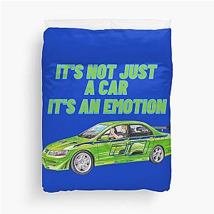 Paul walker's Lancer  fast and furious  Duvet Cover