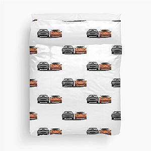 Charger RT _amp_ Supra Mk IV - The Fast and Furious Active  Duvet Cover