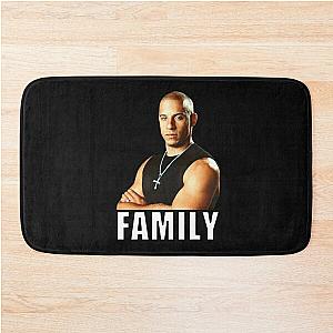 Dom Toretto Fast and Furious Family Meme Classic T-Shirt Bath Mat