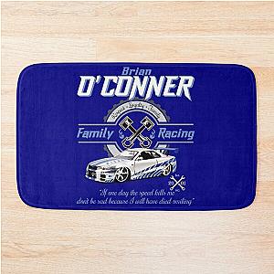 Brian O'Conner Family Racing Fast and Furious Tribute Bath Mat