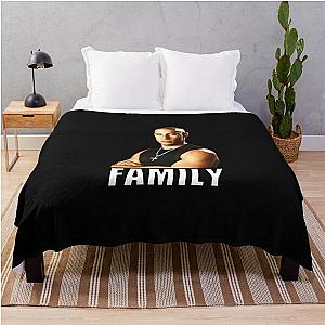 Dom Toretto Fast and Furious Family Meme Classic T-Shirt Throw Blanket