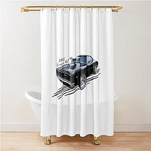 Dodge charger r/t - fast and furious Shower Curtain