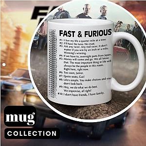 Fast And Furious Mugs