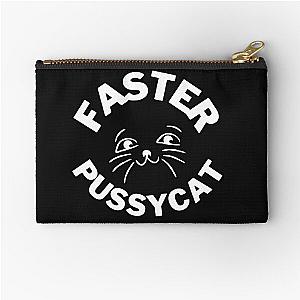 Faster Pussycat T-ShirtFaster Pussycat Zipper Pouch