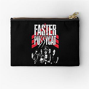 Faster Pussycat Band Zipper Pouch