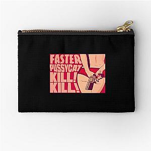 Faster Pussycat Zipper Pouch