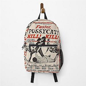 Faster Pussycat 1965 Movie Poster Backpack